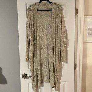 Oversized Beige Sweater